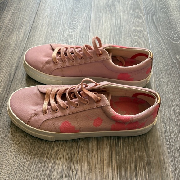 Ted Baker Shoes - Ted Baker Ephie Blush Pink Canvas Sneakers